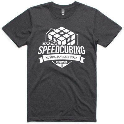 AusNats 2025 - WHITE OUT VERSION - Adult T-Shirt Thumbnail